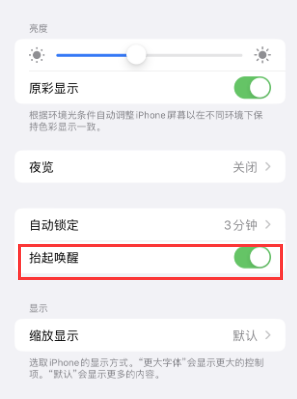 山阳苹果授权维修站分享iPhone轻点无法唤醒怎么办