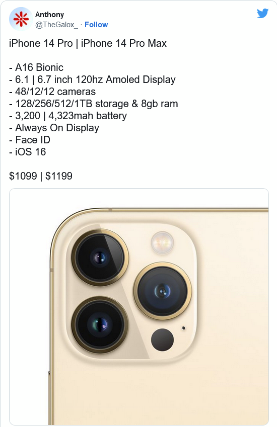 山阳苹果14维修分享iPhone 14全系涨价 